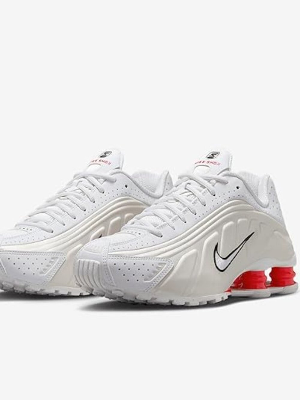 NEW! Nike Shox R4 White Phantom Sneakers